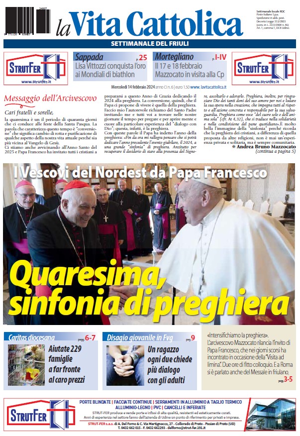 La Vita Cattolica n. 7 - 14 febbraio 2024