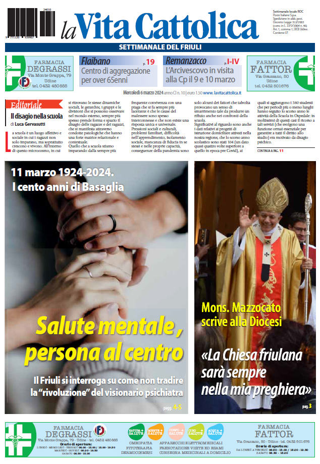 La Vita Cattolica n. 10 - 6 marzo 2024