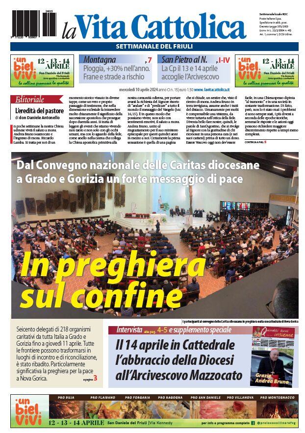 La Vita Cattolica n. 15 - 10 aprile 2024 - Con inserto speciale