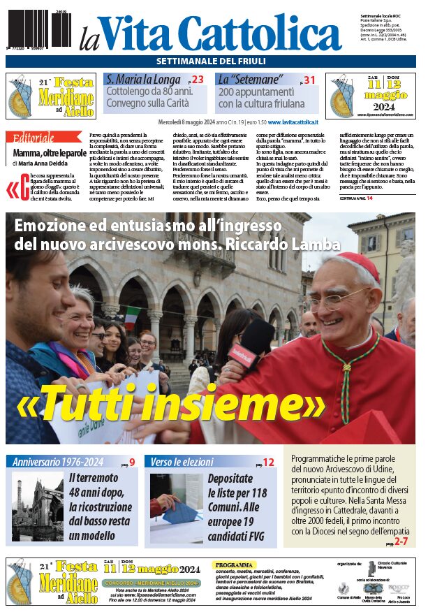 La Vita Cattolica n. 19 - 8 maggio 2024