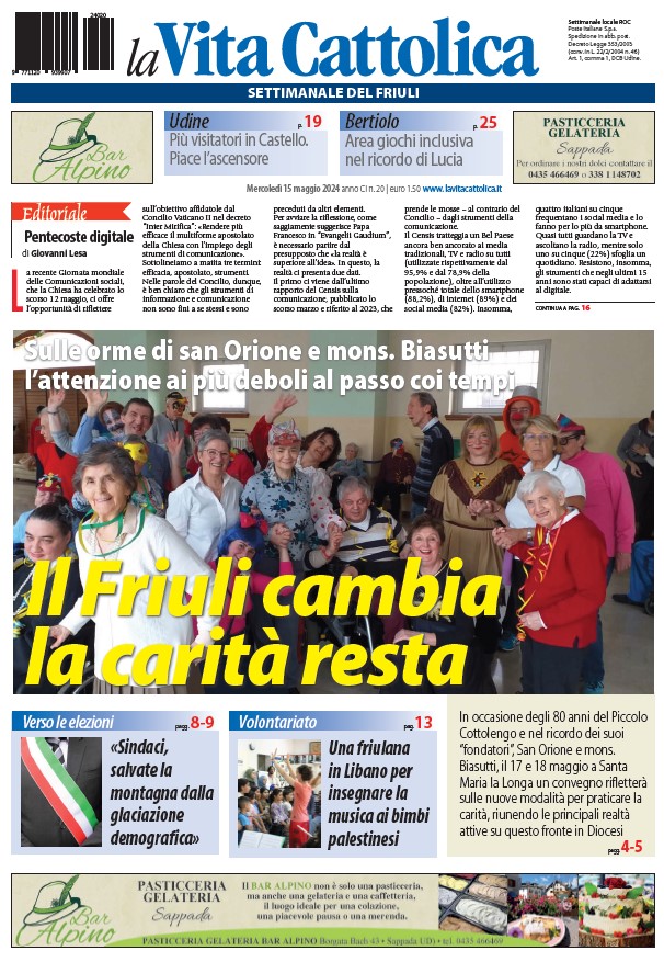 La Vita Cattolica n. 20 - 15 maggio 2024